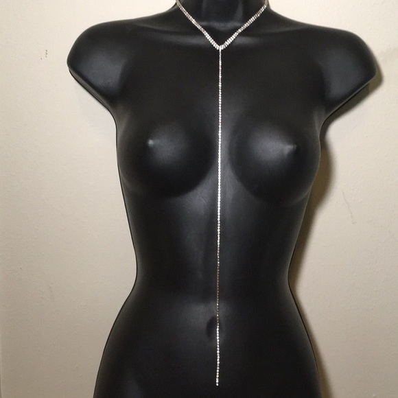 Drop Chain Necklace - Picture 2 of 2